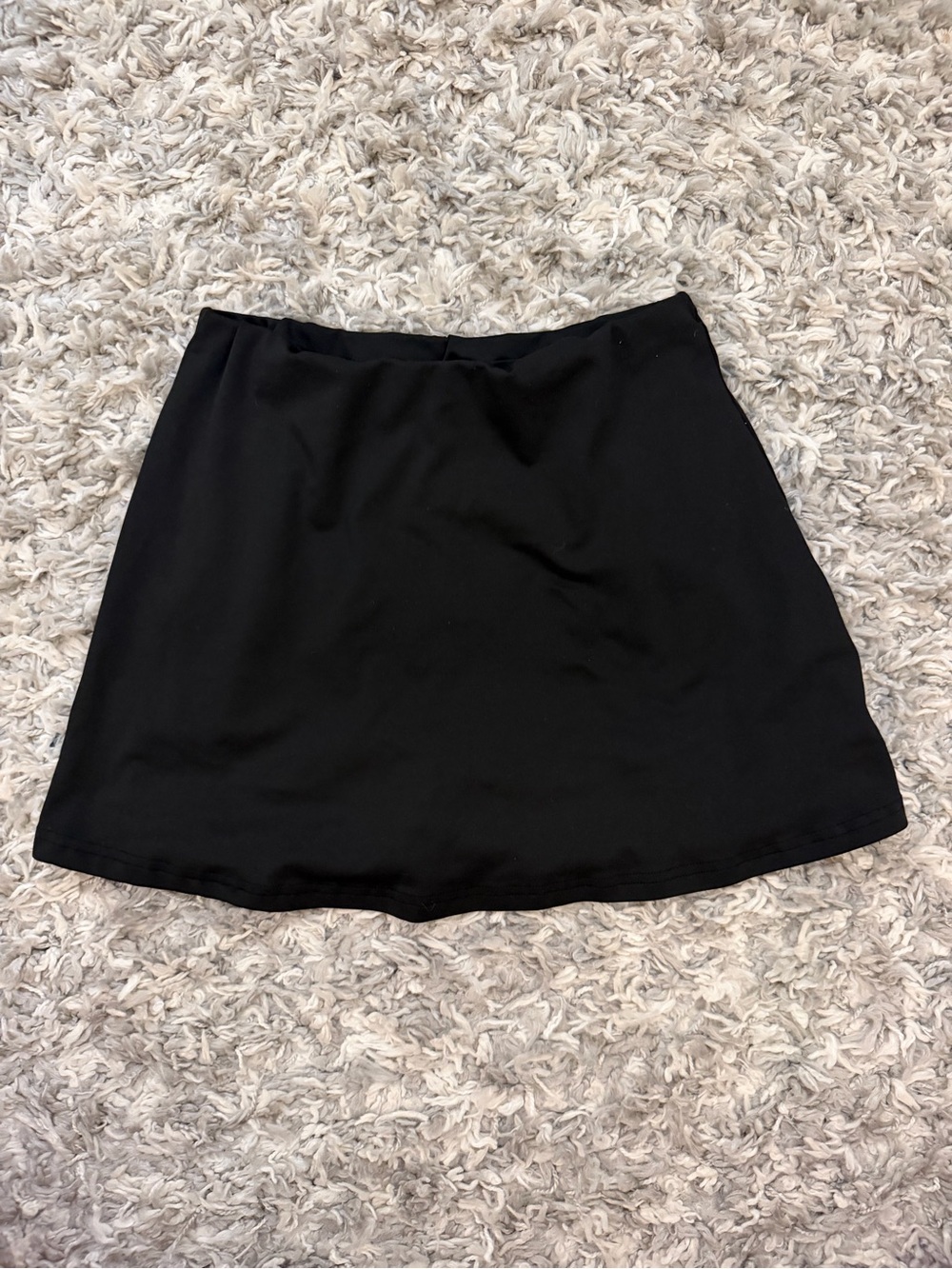 Black Tennis Skirt